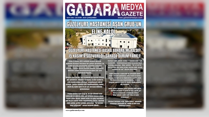 GÜZELYURT HASTANESİ BAŞKA BAHARA MI KALDI? 15 KASIM’A SÖZ VERİLDİ, SAHADA DURUM FARKLI!