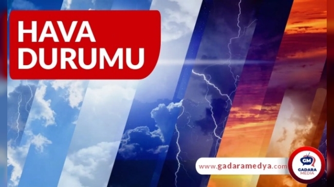 Hava parçalı bulutlu, yağmur yok