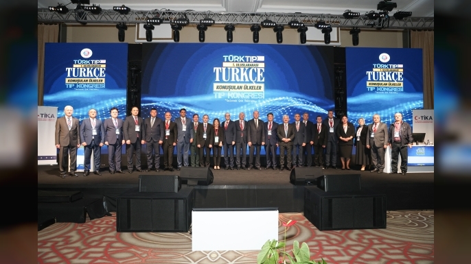 KKTC'de 1. Uluslararası Türkçe Konuşan Ülkeler Tıp Kongresi başladı