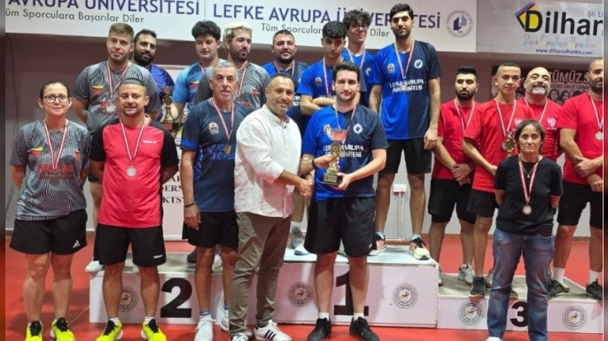 KTSYD Kupası’nda masa tenisi heyecanı: Kadınlarda ARUCAD, erkeklerde LAÜ şampiyon