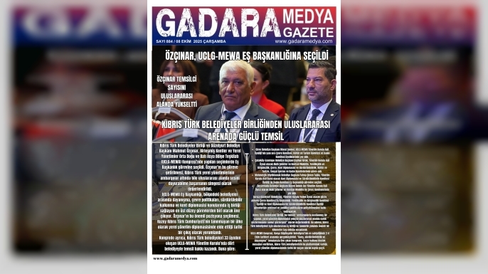 Özçınar, UCLG-MEWA Eş Başkanlığına Seçildi