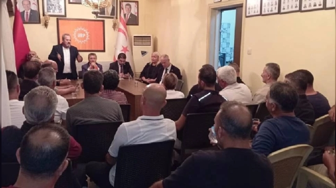 UBP, seçim sonrası değerlendirme toplantılarının ikincisini İskele'de düzenledi