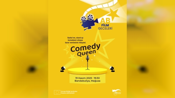 “AB Film Geceleri” ödüllü Comedy Queen filmiyle devam ediyor
