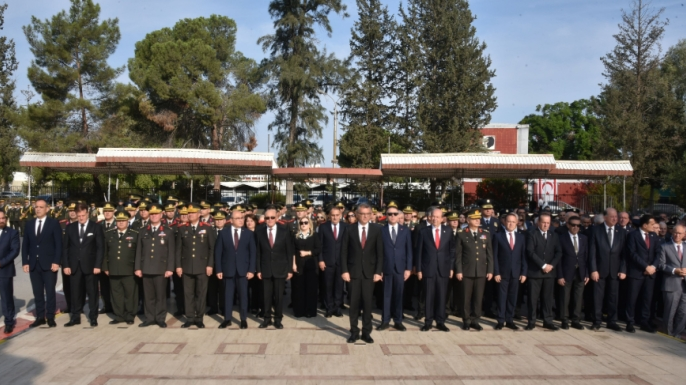 Türkiye Cumhuriyeti’nin kurucusu Ulu Önder Atatürk, vefatının 87’nci yılında törenlerle anılıyor