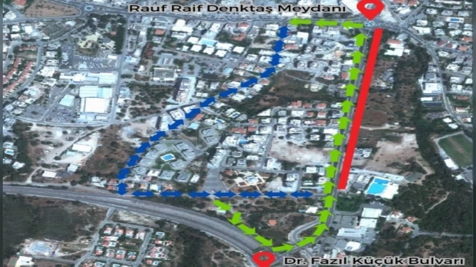 Girne Belediyesi’nden Ecevit Caddesi uyarısı: Yol akşam saatlerinde trafiğe kapatılacak