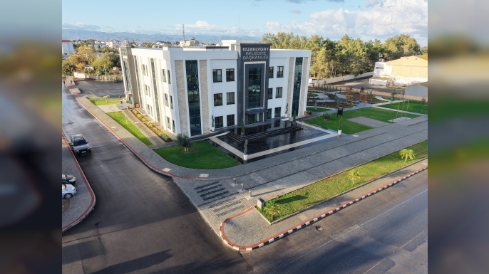 Güzelyurt Belediyesi yeni merkez binası açılıyor