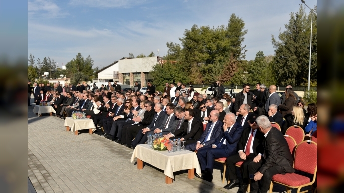 Güzelyurt Belediyesi yeni merkez binası törenle açıldı