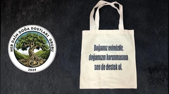 "Her Daim Doğa Dostları" Gazimağusa'da ücretsiz bez çanta dağıtacak