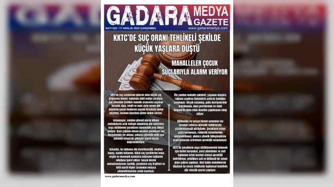 KKTC’de Suç Oranı Tehlikeli Şekilde Küçük Yaşlara Düştü