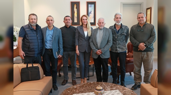Nilden Bektaş Erhürman, Taş Ocakları Birliği ile görüştü
