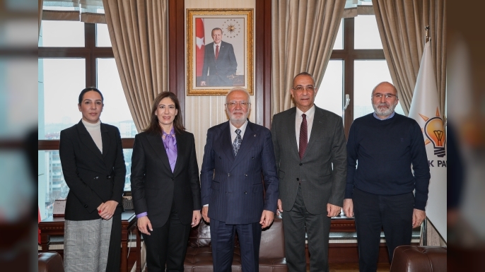 CTP Genel Başkanı İncirli, AK Parti Genel Başkan Yardımcısı Elitaş ile görüştü