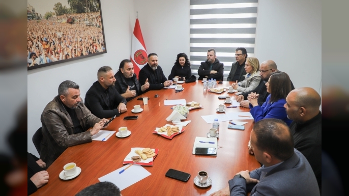 CTP, kamuda örgütlü 5 büyük sendika ile bir araya geldi