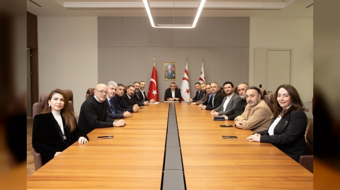 Cumhurbaşkanı Tufan Erhürman, Ortak Vizyon Platformunu kabul etti