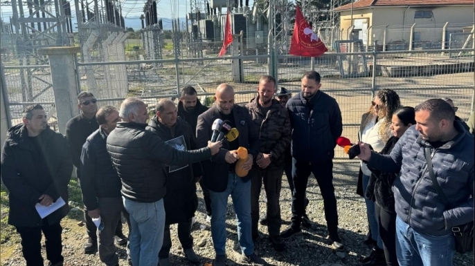 El-Sen, Güneşköy Trafo Merkezi’nde eylem ve basın açıklaması yaptı