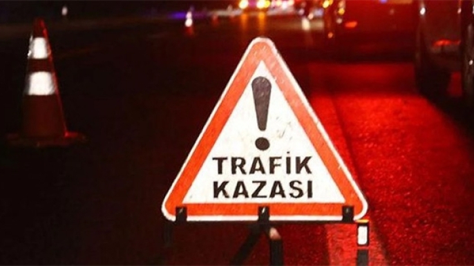Girne-Tatlısu anayolunda trafik kazası:1 yaralı