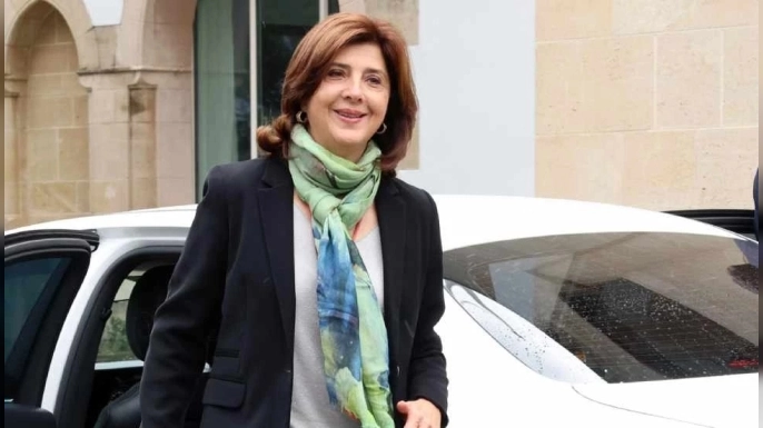 Maria Angela Holguin Kıbrıs'ta: Üçlü görüşme bugün