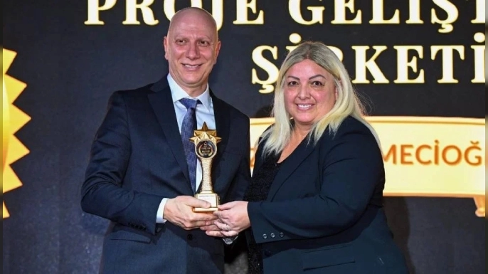 Ada ekonomisine katkı sağlayan DND Cyprus, Kıbrıs yatırım projesi ödülü aldı