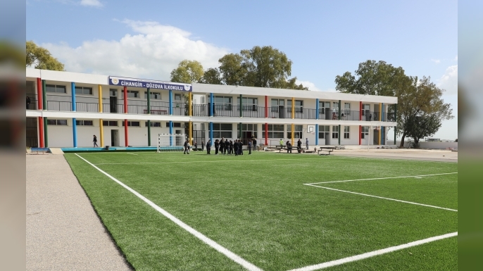 Cihangir-Düzova İlkokulu ek derslik binasının açılışı cuma günü yapılıyor