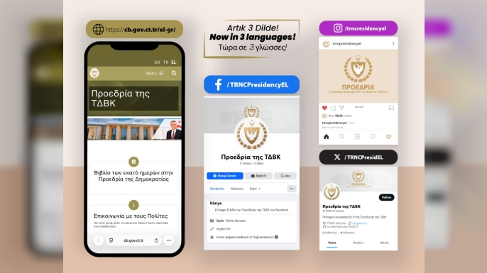 Cumhurbaşkanlığı Yunanca sitesi devreye girdi, ilk haber servisi yapıldı