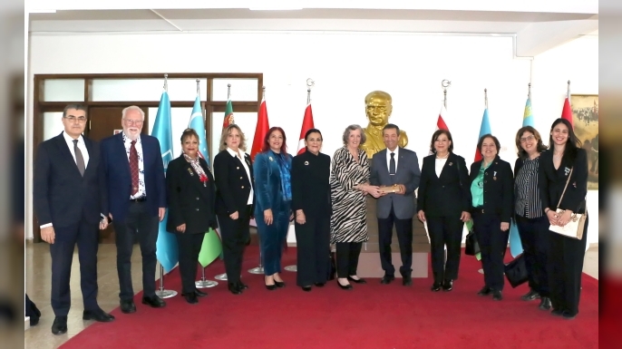 Dışişleri Bakanı Ertuğruloğlu, Inner Wheel heyetini kabul etti