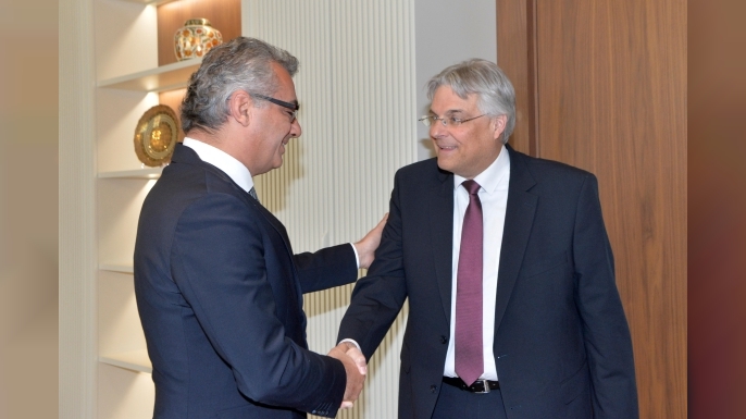 Erhürman, Büyükelçi Jugel'i kabul etti