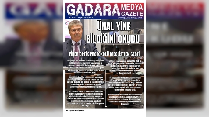FİBER OPTİK PR0TOKOLÜ, MECLİS'TEN GEÇTİ