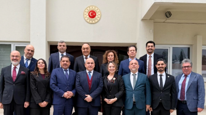 GİKAD ve TÜRKONFED’ten Türkiye Cumhuriyeti Lefkoşa Büyükelçiliği’ne ziyaret
