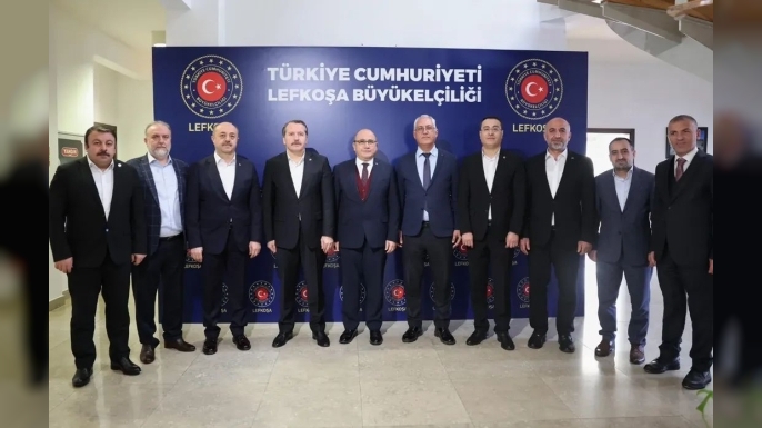 KIBTES ile Türkiye Memur-Sen ve Eğitim-Bir-Sen’den Büyükelçi Başçeri’ye ziyaret