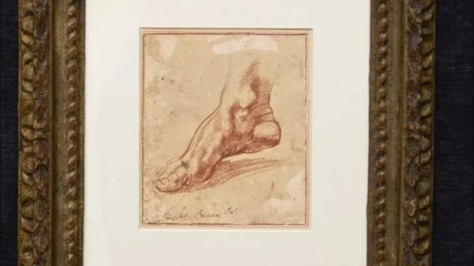 Michelangelo’ya ait ayak çizimi 29 milyon dolara satıldı: Rönesans’ın paha biçilemez eseri