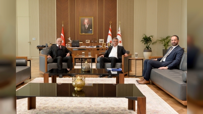 Cumhurbaşkanı Erhürman, Cumhuriyet Meclisi AKPA Heyeti ile görüştü