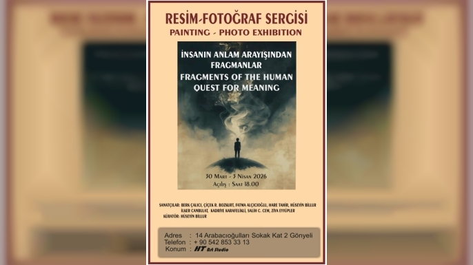 Gönyeli’de “İnsanın Anlam Arayışından Fragmanlar” Sergisi Açılıyor