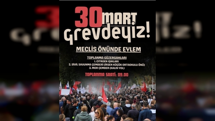 Sendikalardan ortak karar: 30 Mart’ta genel grev başlıyor!