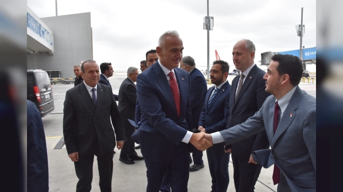 Türkiye Kültür ve Turizm Bakanı Mehmet Nuri Ersoy KKTC'de