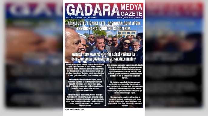ARIKLI ÜSTEL’İ İŞARET ETTİ; BAŞBAKAN ADIM ATSIN BEN BİR HAFTA İÇİNDE BU İŞİ ÇÖZERİM