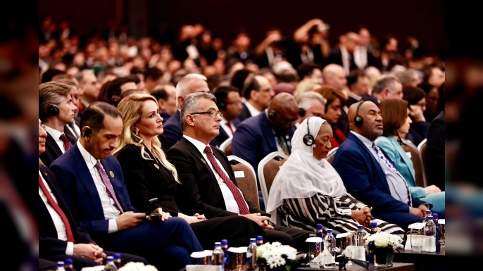 Cumhurbaşkanı Tufan Erhürman, Antalya Diplomasi Forumu açılış törenine katıldı