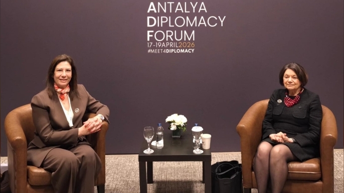 İncirli, BM yetkilisi Rosemary Di Carlo ile görüştü