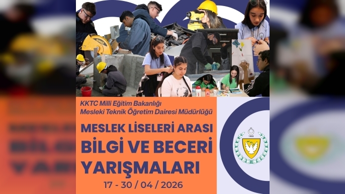 “Meslek Liseleri Arası Bilgi ve Beceri Yarışmaları” 17-30 Nisan tarihleri arasında düzenleniyor