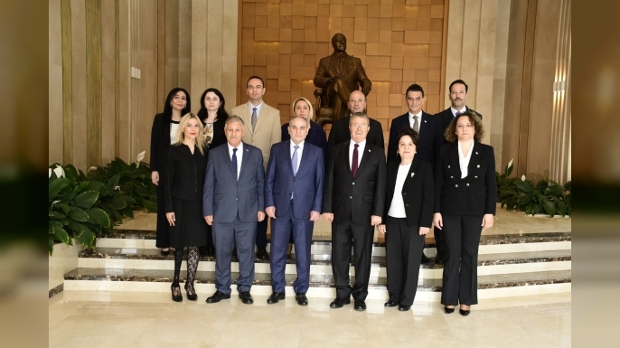 Üstel, Bakü’de Yeni Azerbaycan Partisi Genel Başkan Yardımcısı Budagov ile görüştü: “Siyasi dayanışma ortak geleceğin temelidir”