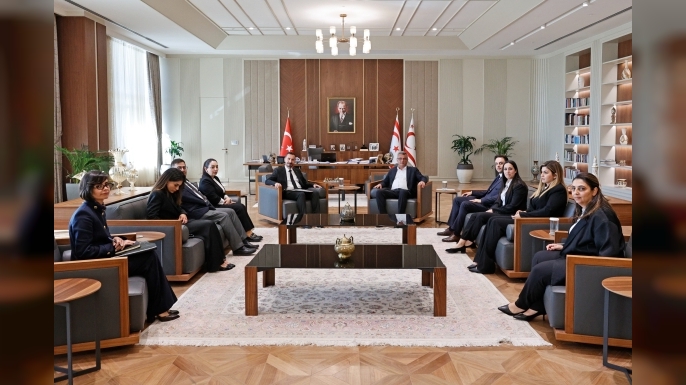 Cumhurbaşkanı Tufan Erhürman, Kıbrıs Türk Barolar Birliği, Medya Etik Kurulu, BASIN-SEN ve Kıbrıs Türk Gazeteciler Birliği yönetimleriyle görüştü