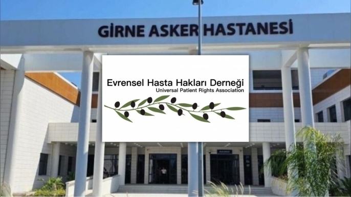 Evrensel Hasta Hakları Derneği, Girne Asker Hastanesi’nde sivillere sağlık hizmeti sunulmasına ilişkin protokolü eleştirdi