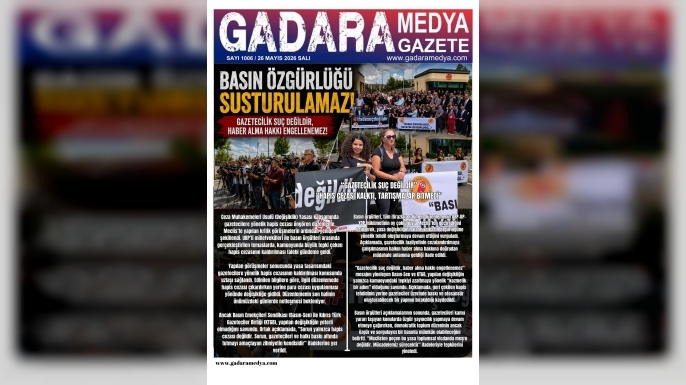“GAZETECİLİK SUÇ DEĞİLDİR”