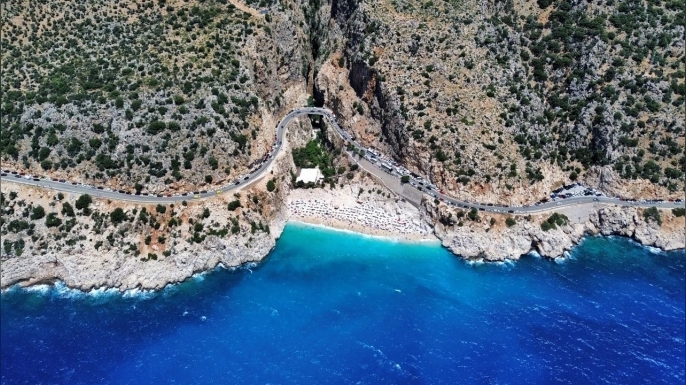 Kaş'ın Kaputaş plajı Avrupa'nın en iyi 10 listesinde