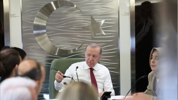 TC Cumhurbaşkanı Erdoğan: "Türk dünyası da üzerine düşeni yaparak, Kıbrıs Türk halkını bağrına basıyor"