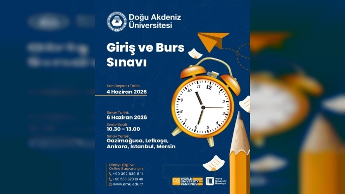 DAÜ Giriş ve Burs Sınavı’na son başvuru yarın