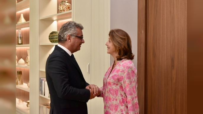 Erhürman, Holguin görüşmesi tamamlandı