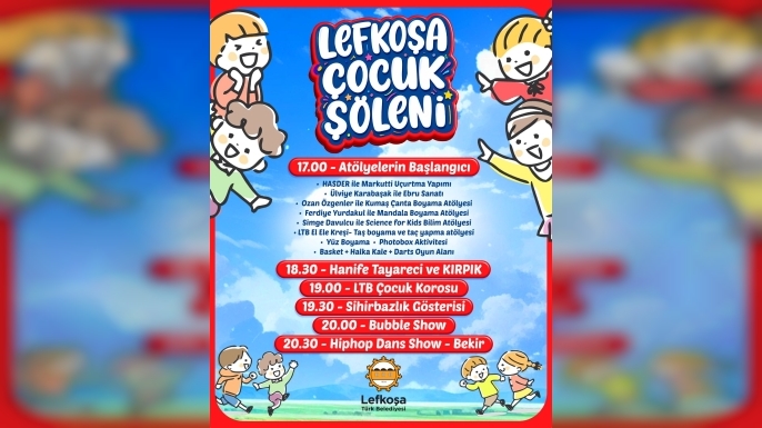LTB, Lefkoşa Çocuk Şöleni’nin iptal edildiğini açıkladı