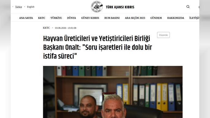TAK’tan Hayvan Üreticileri ve Yetiştiricileri Birliği’nin iddialarına yanıt