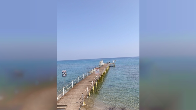 Antis Halk Plajı iskelesi hizmete açıldı