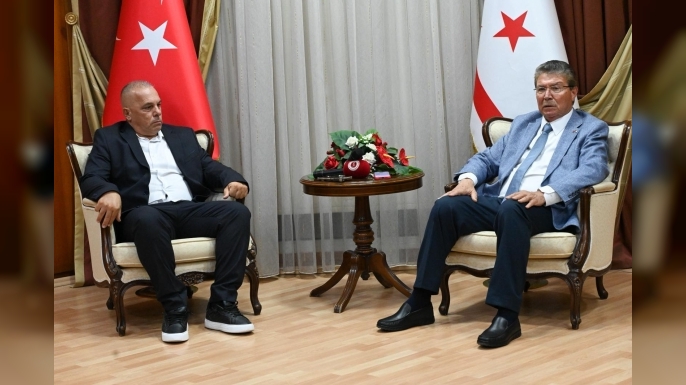 Başbakan Üstel, BRTK temsilcilerini kabul etti