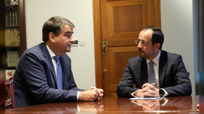 Fitto, Hristodulidis ile görüştü